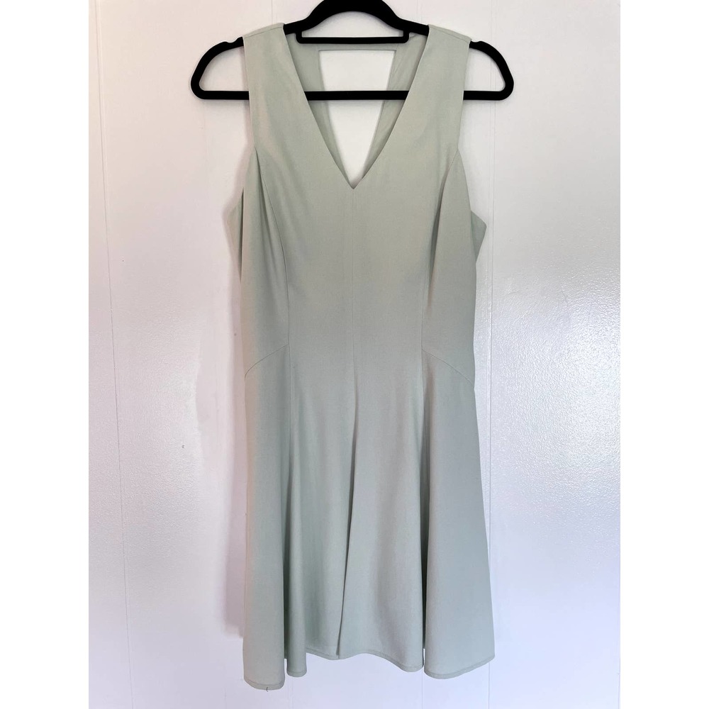ARMANI Exchange Sleeveless‎ V-Neck Summer Dress Green Size 8